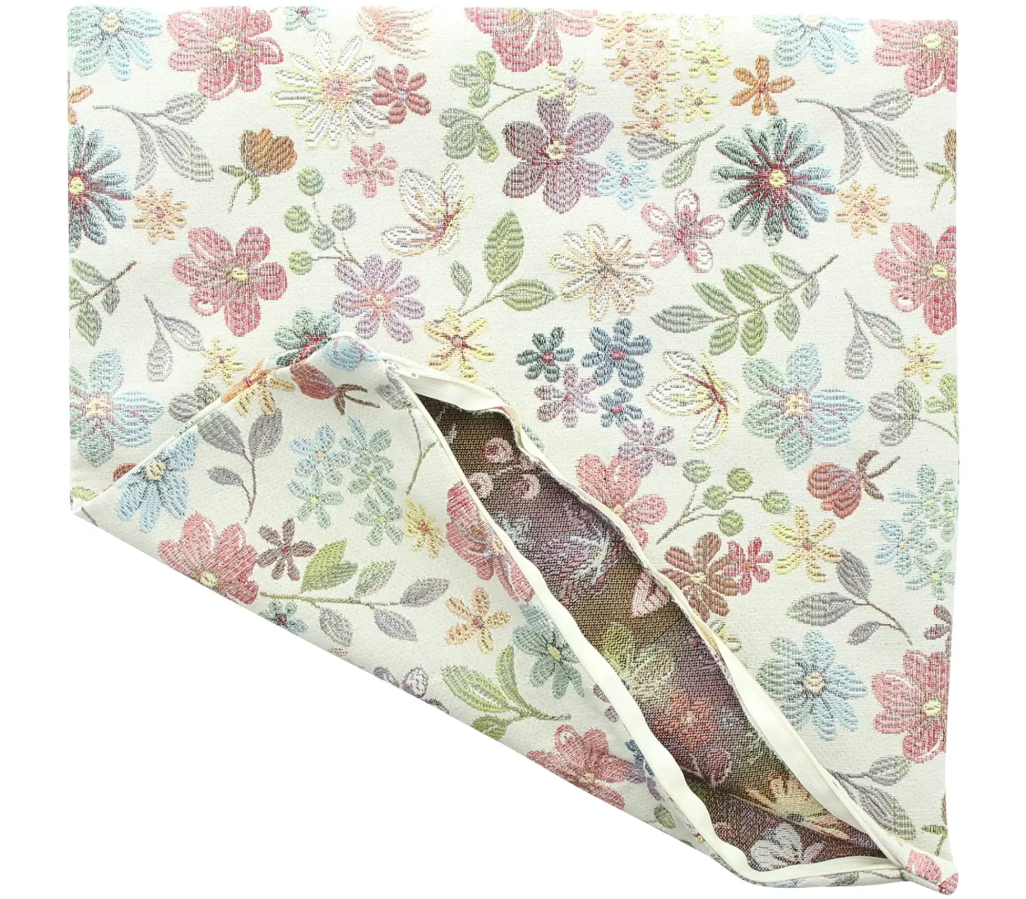 Kissenhüllen|Frank Handels GmbH & Co. KG Kissenhülle "Jacquard-Flowers"