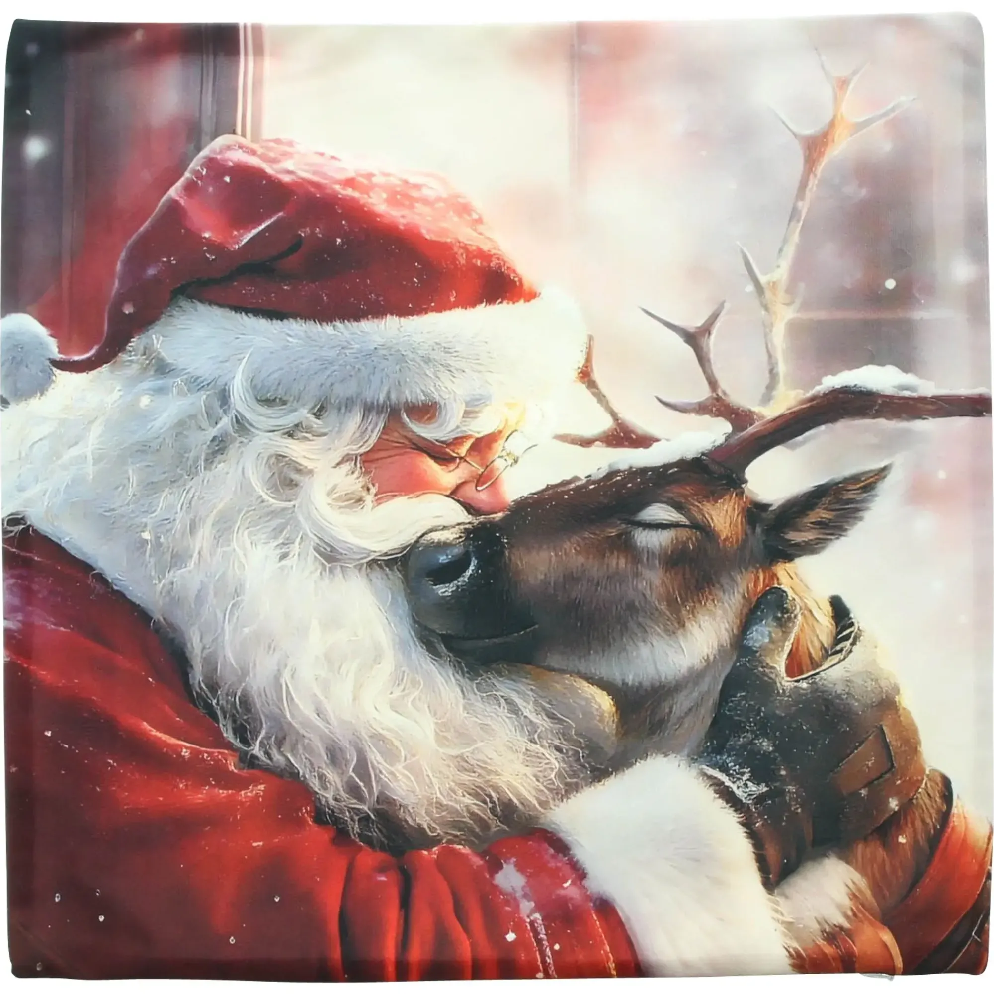 Weihnachtliche Kissen & Kissenhüllen|Frank Handels GmbH & Co. KG Kissenhülle "Santa's Kiss"