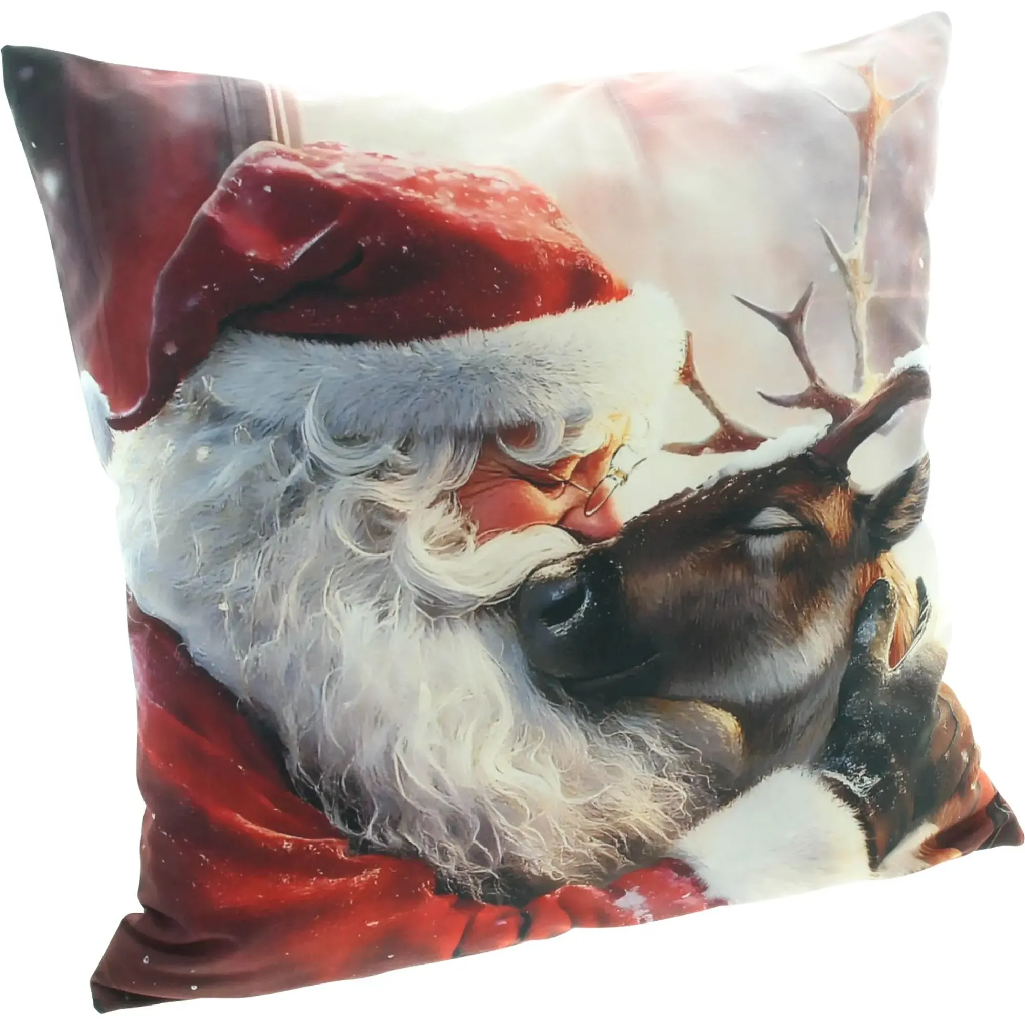 Weihnachtliche Kissen & Kissenhüllen|Frank Handels GmbH & Co. KG Kissenhülle "Santa's Kiss"
