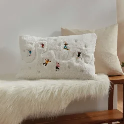Weihnachtliche Kissen & Kissenhüllen|Frank Handels GmbH & Co. KG Kissenhülle "Schneespaß"