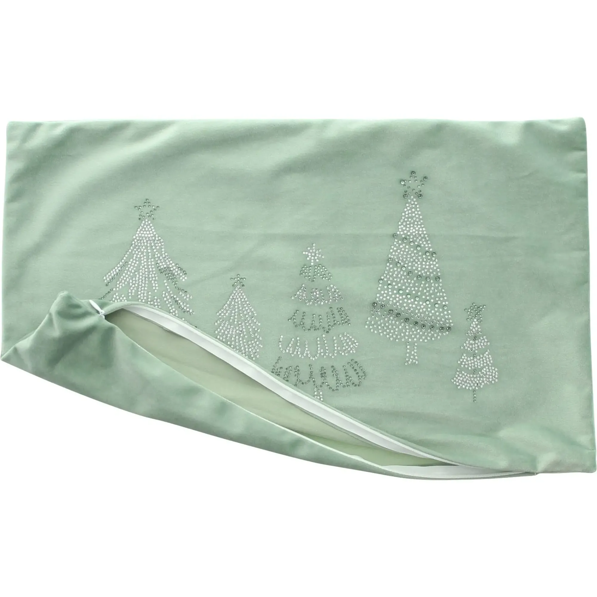 Weihnachtliche Kissen & Kissenhüllen|Frank Handels GmbH & Co. KG Kissenhülle "Silver Tree"