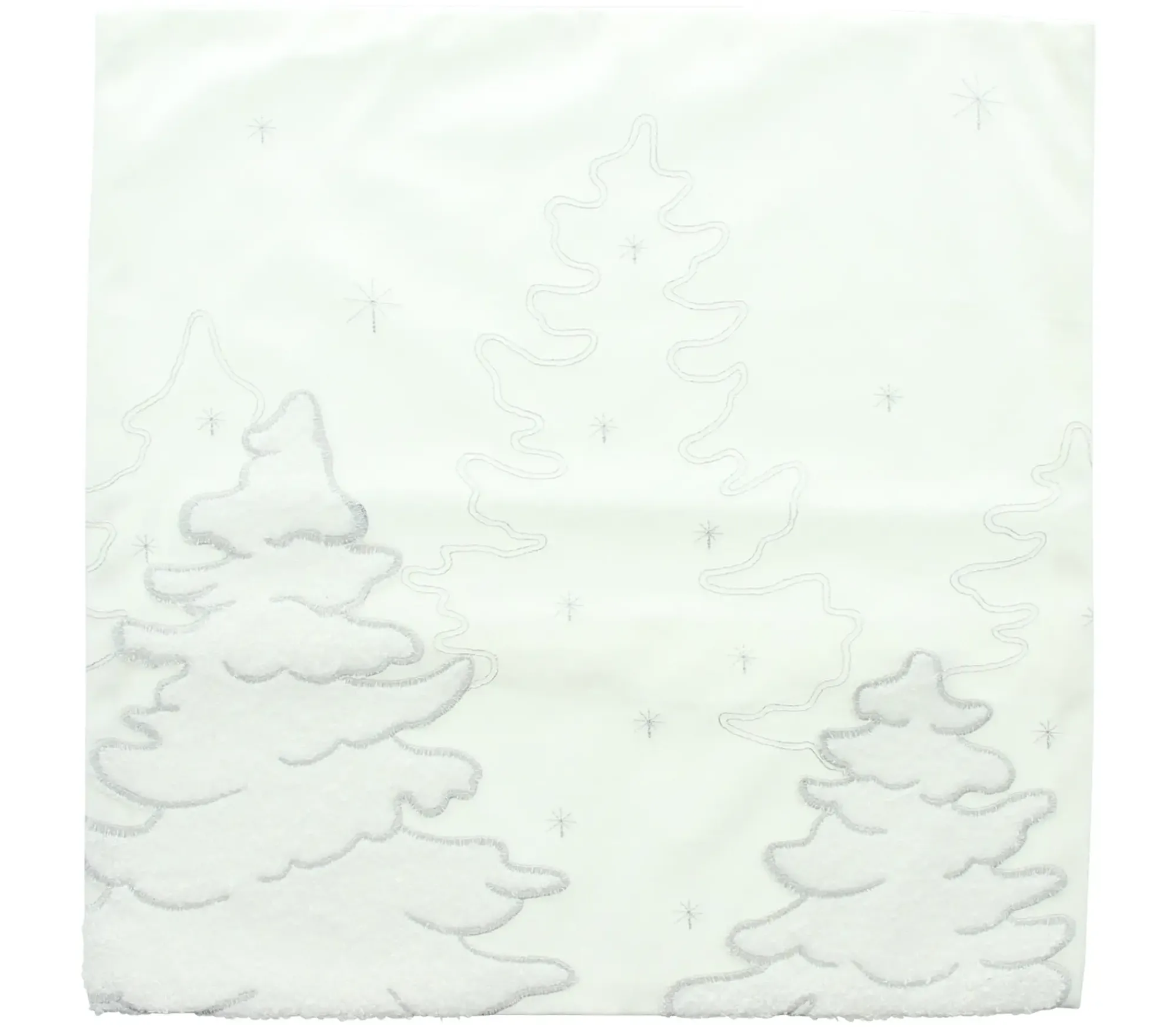 Weihnachtliche Kissen & Kissenhüllen|Frank Handels GmbH & Co. KG Kissenhülle "Silver Tree"