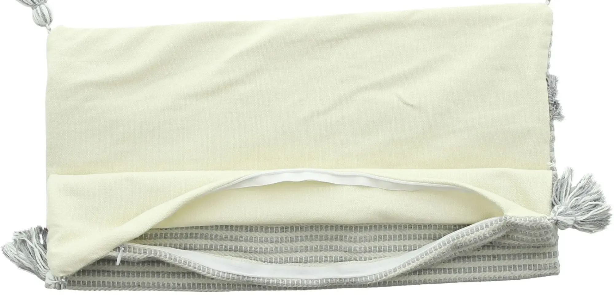 Kissenhüllen|Frank Handels GmbH & Co. KG Kissenhülle "Stripes" mit Quasten