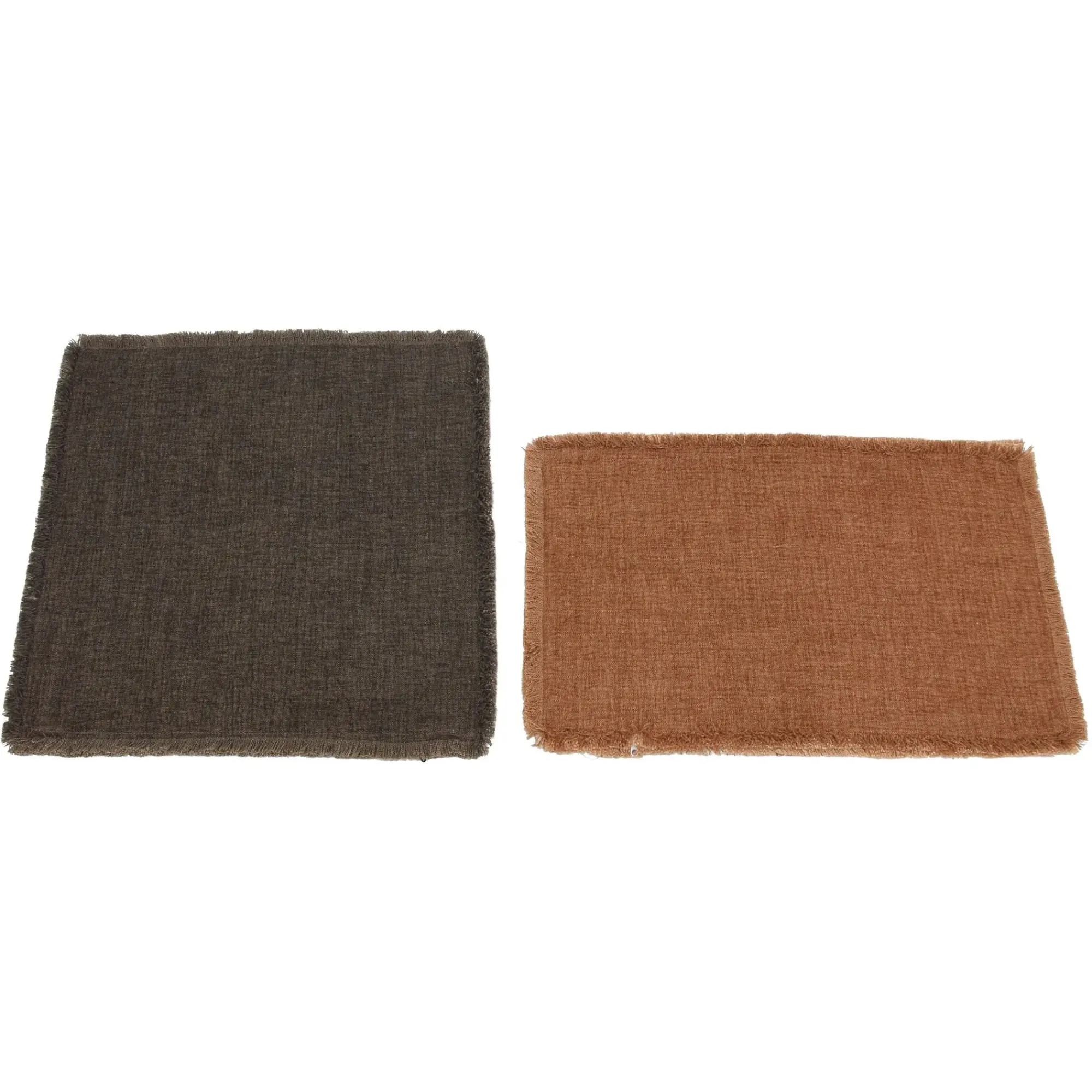 Herbstliche Kissen & Kissenhüllen|Kissenhüllen|Frank Handels GmbH & Co. KG Kissenhülle "Trendy Frays", 2er Set