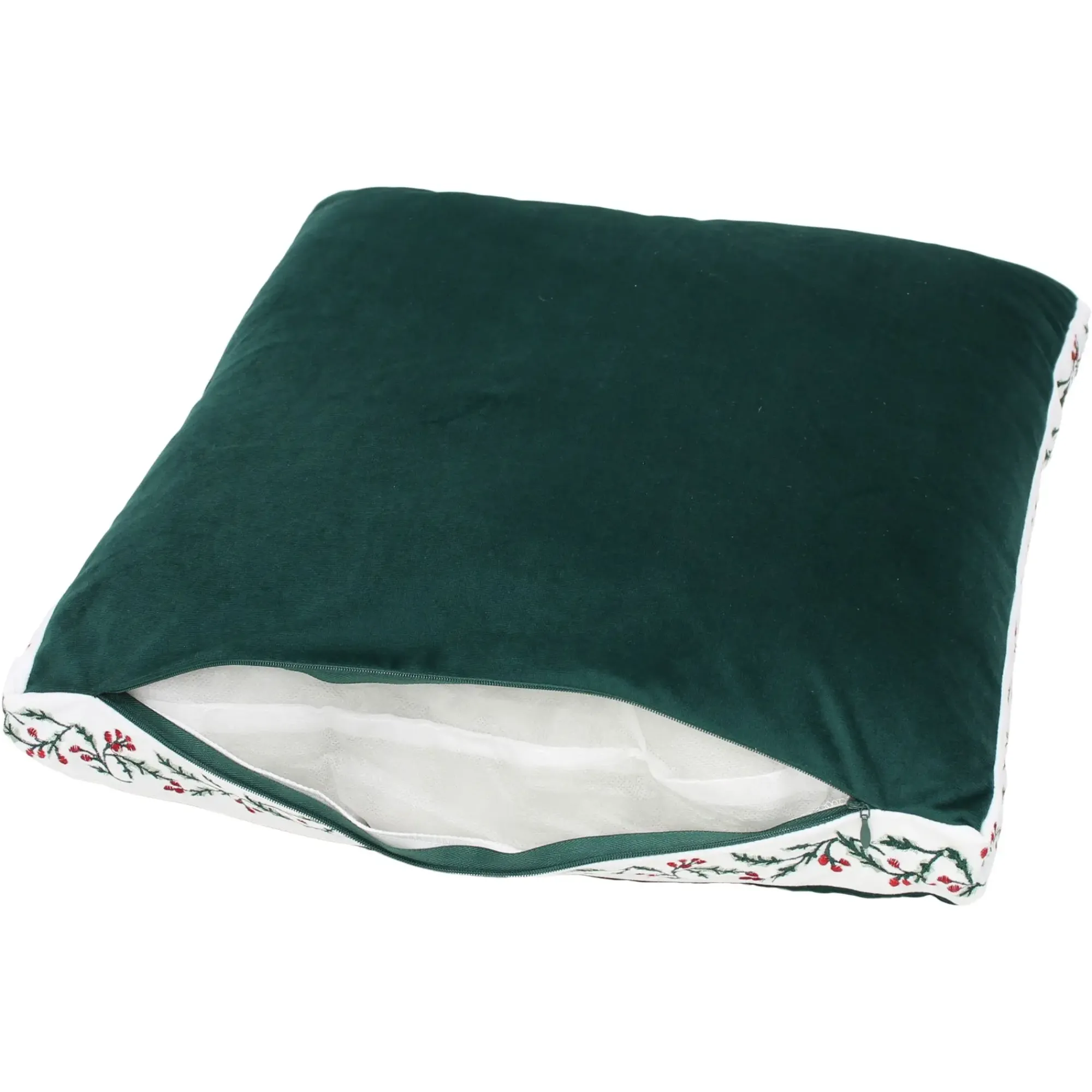Weihnachtliche Kissen & Kissenhüllen|Frank Handels GmbH & Co. KG Kissen "Holly Green"