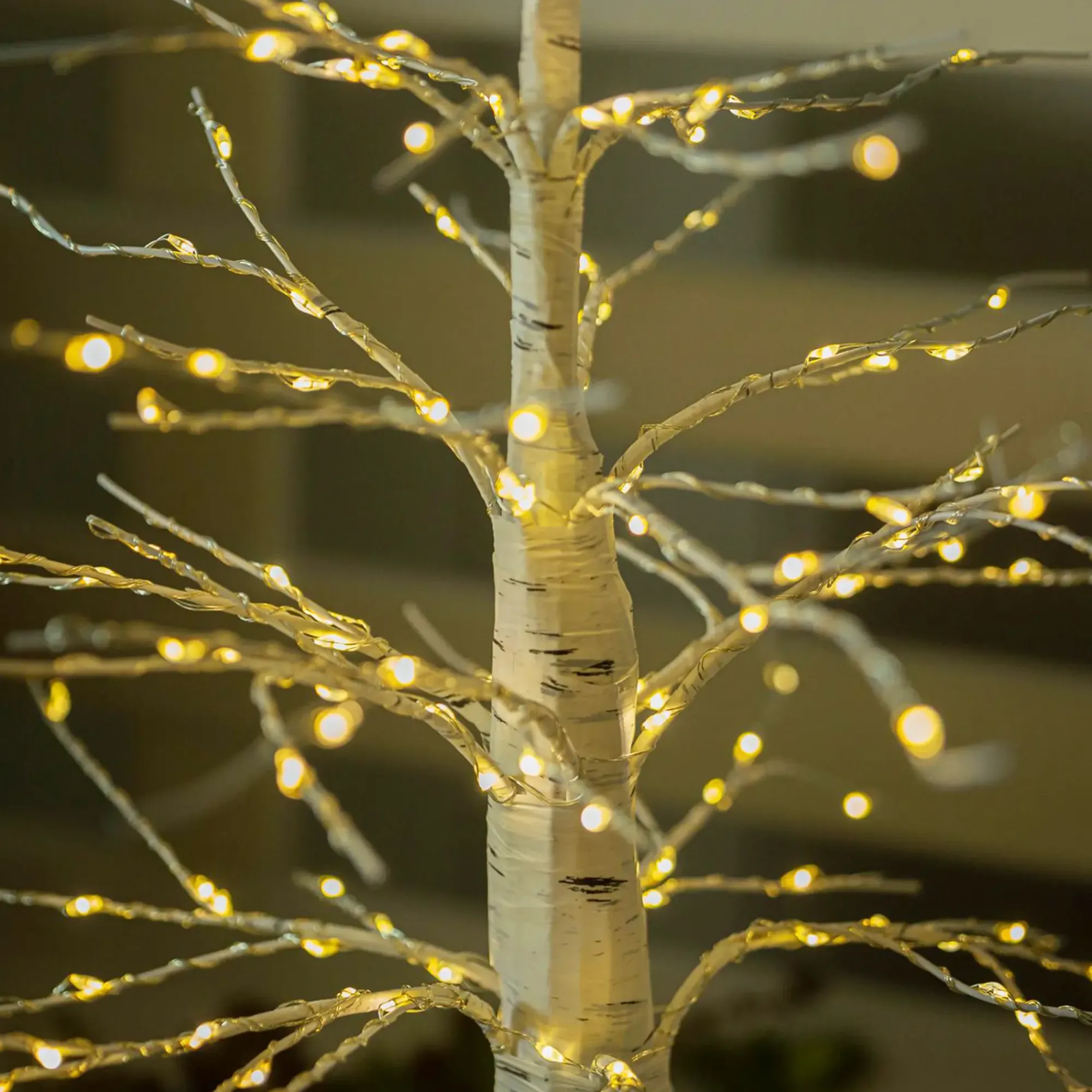 Weihnachtliche Led-Deko|Frank Handels GmbH & Co. KG Kleiner LED-Baum "White Christmas"