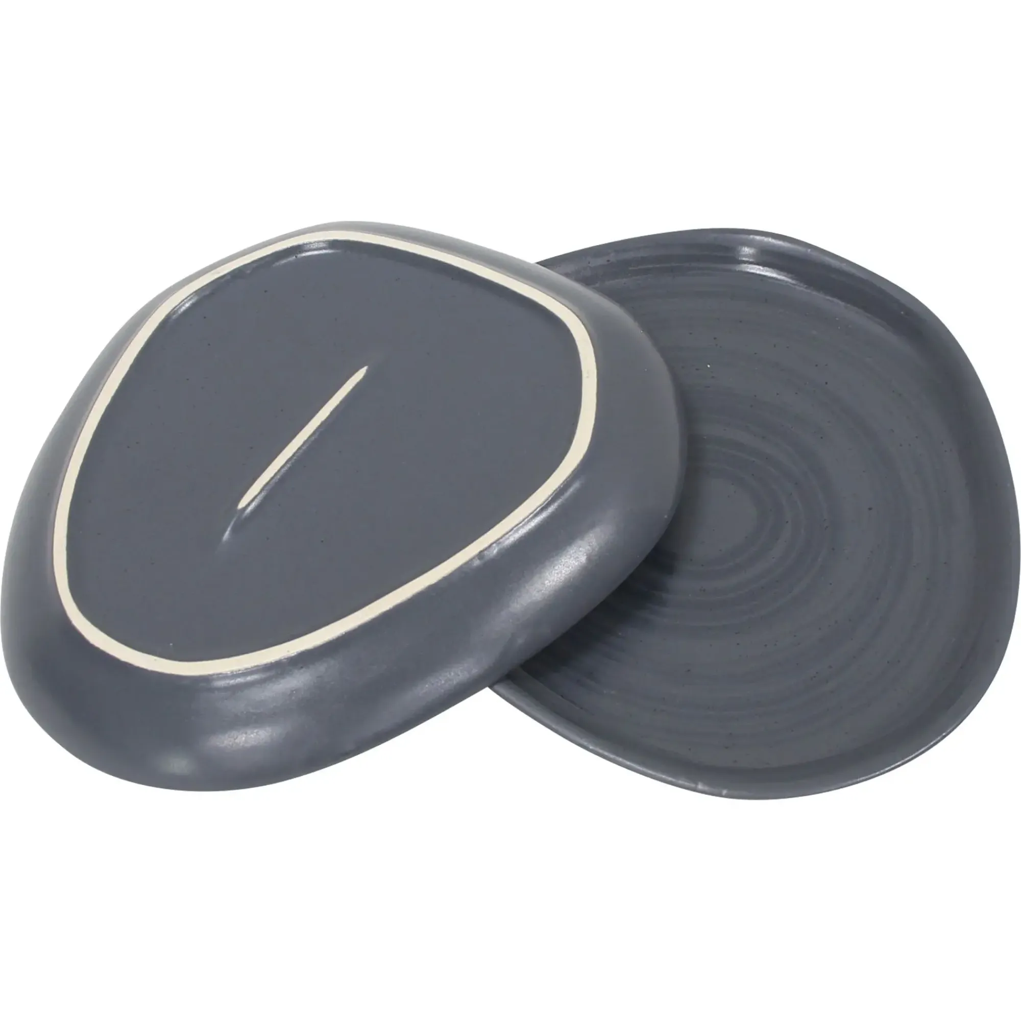 Geschirr|Küche|Frank Handels GmbH & Co. KG Kleiner Teller "Circle", 2er Set