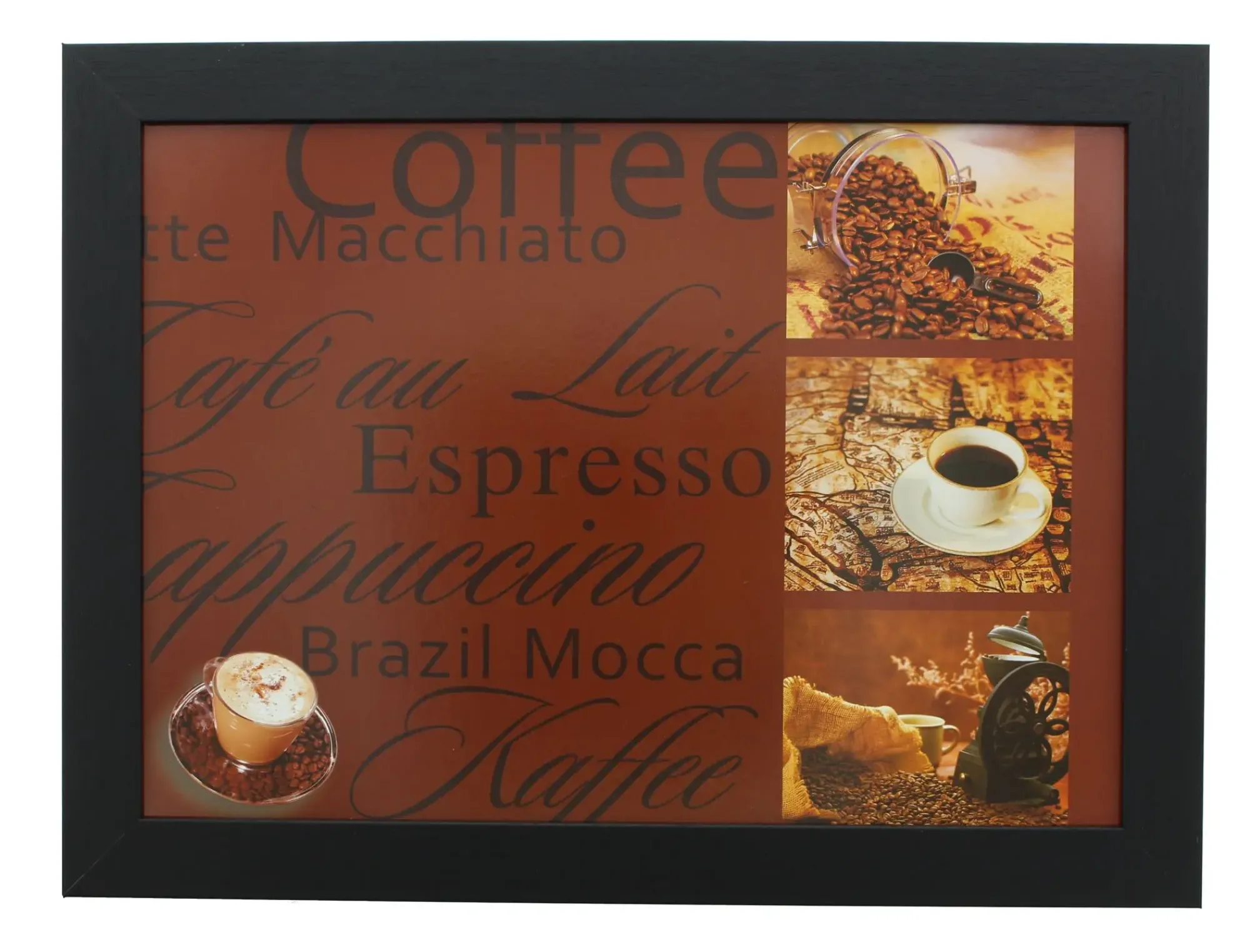 Geschirr|Tabletts|Frank Handels GmbH & Co. KG Knietablett "Kaffee"