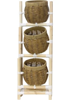 Ladendeko|Füllkörbe & Universalkörbe|Frank Handels GmbH & Co. KG Korbständer "Polyrattan"