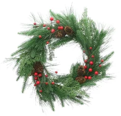 Weihnachtliche Kränze|Frank Handels GmbH & Co. KG Kranz "Beeren & Zapfen"