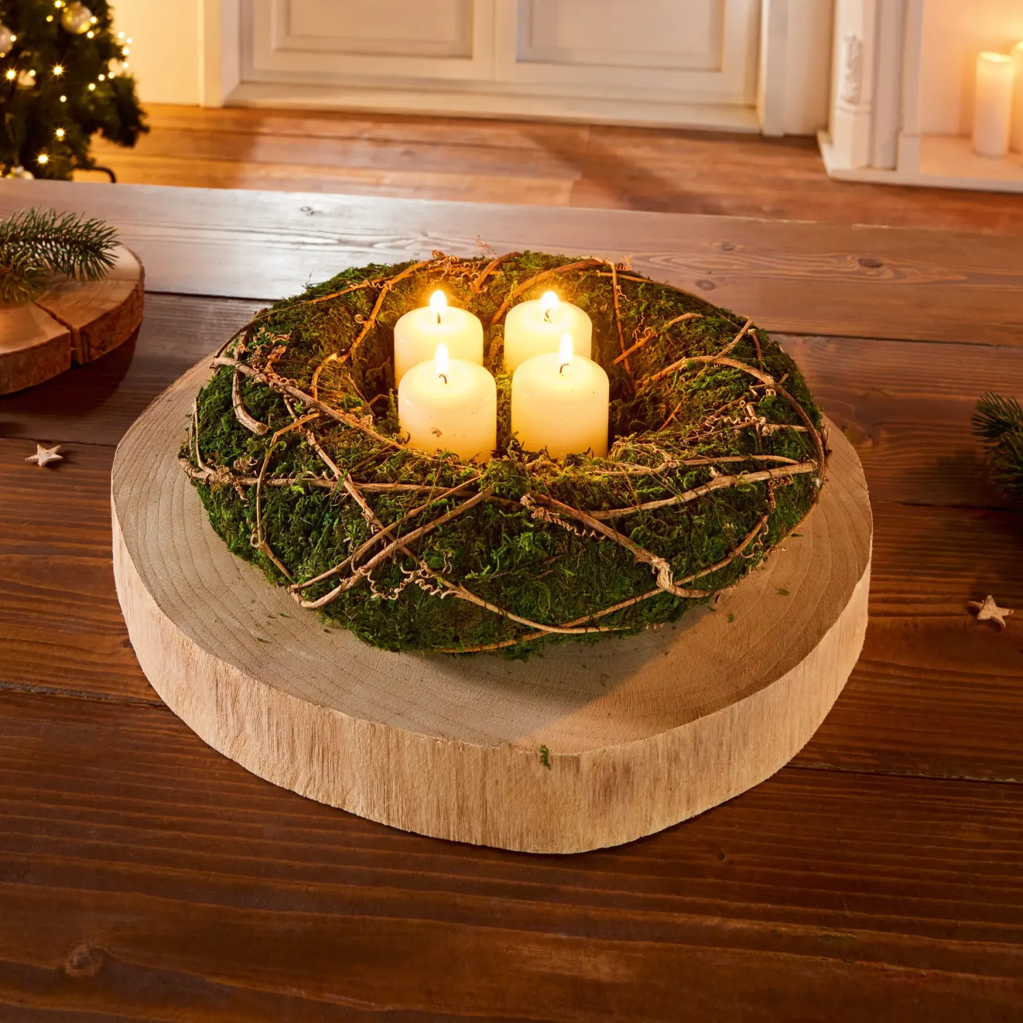Herbstgarten|Adventskränze|Frank Handels GmbH & Co. KG Kranz "Moos"