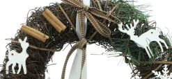 Weihnachtliche Kränze|Frank Handels GmbH & Co. KG Kranz "Rentiere"
