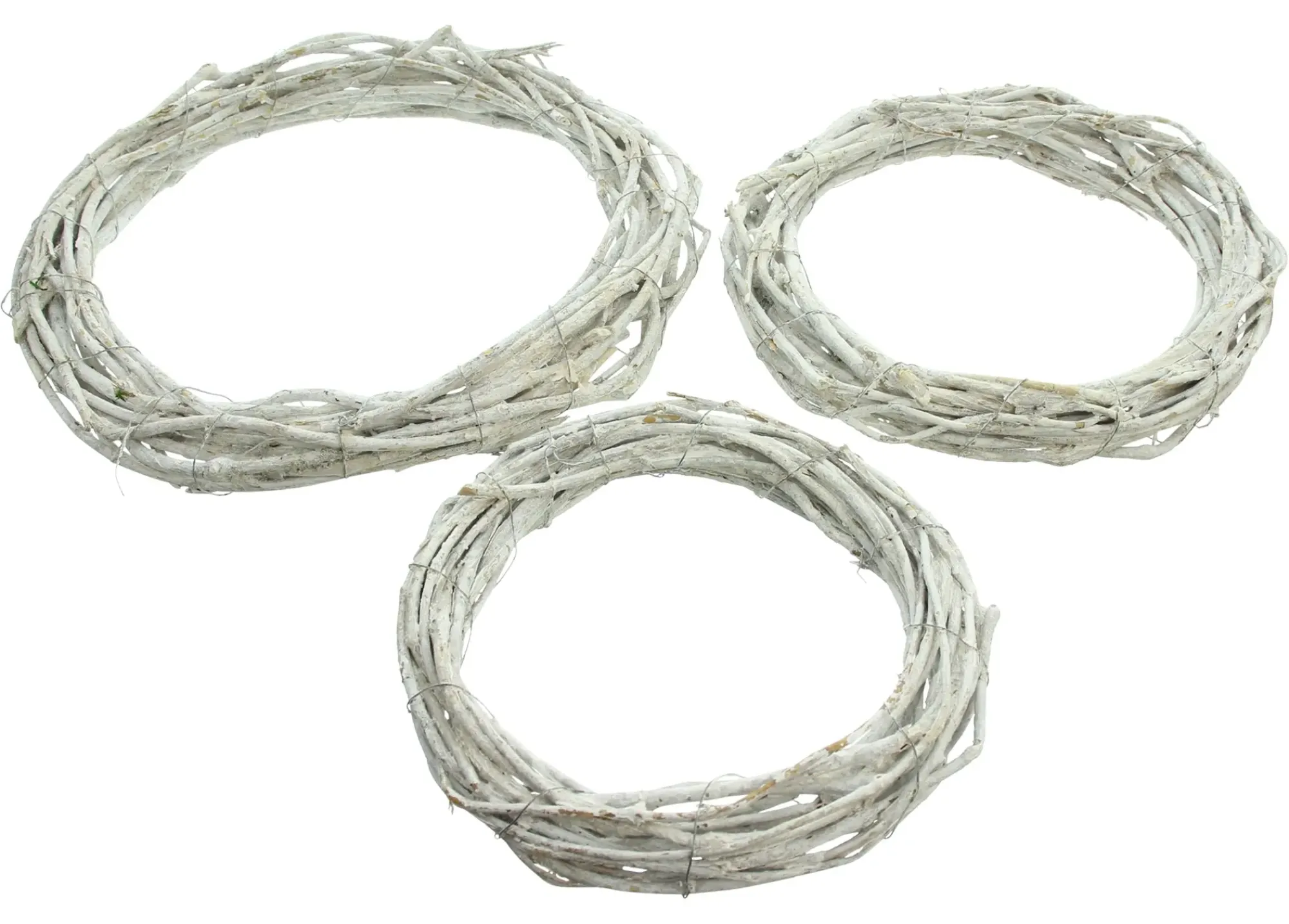 Kränze|Kränze|Frank Handels GmbH & Co. KG Kranz "White", 3er Set