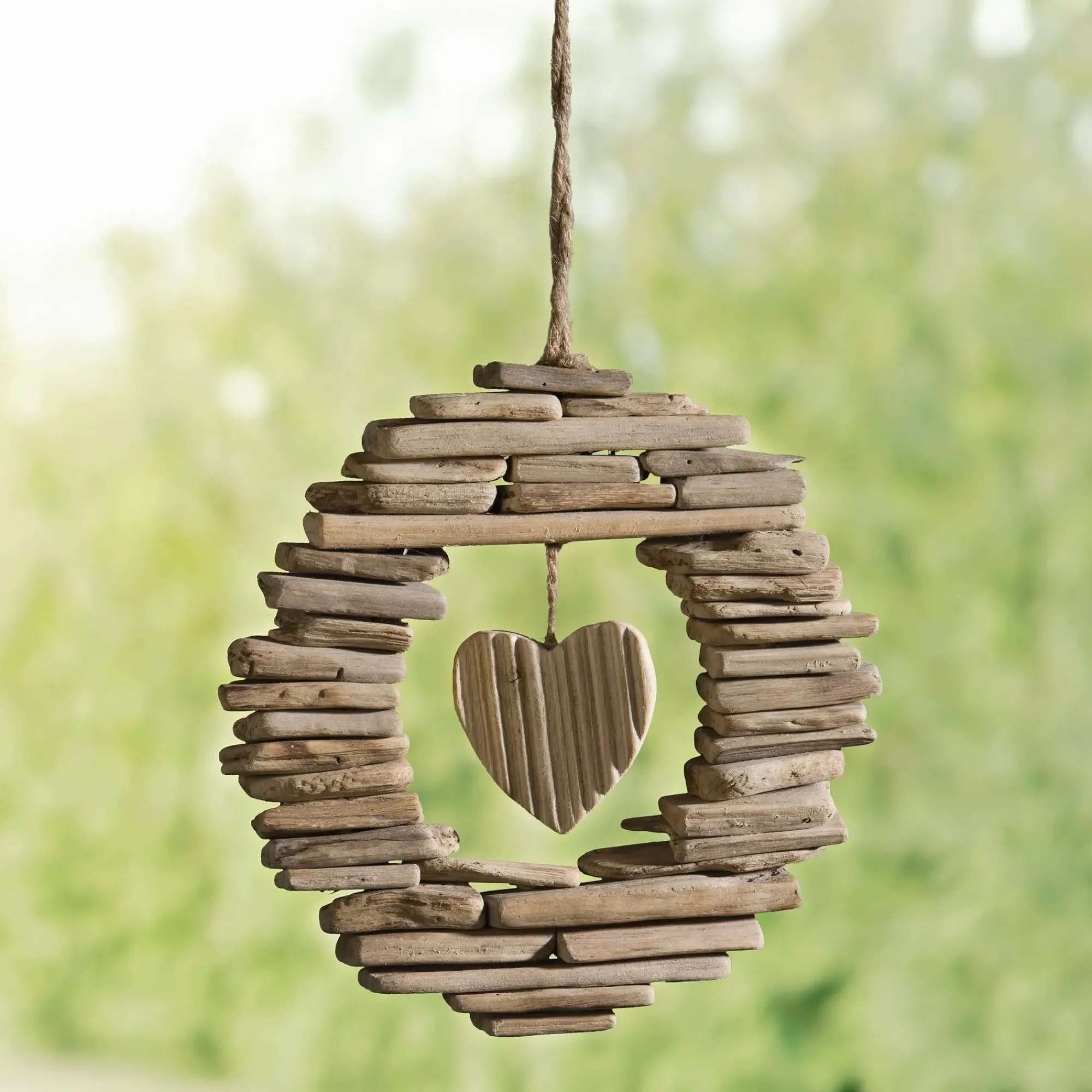 Kränze|Dekohänger|Frank Handels GmbH & Co. KG Kranz "Wooden-Heart"
