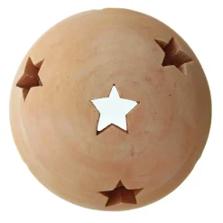 Weihnachtliche Dekokugeln|Weihnachtliche Gartendeko|Frank Handels GmbH & Co. KG Kugel "Sterne", groß