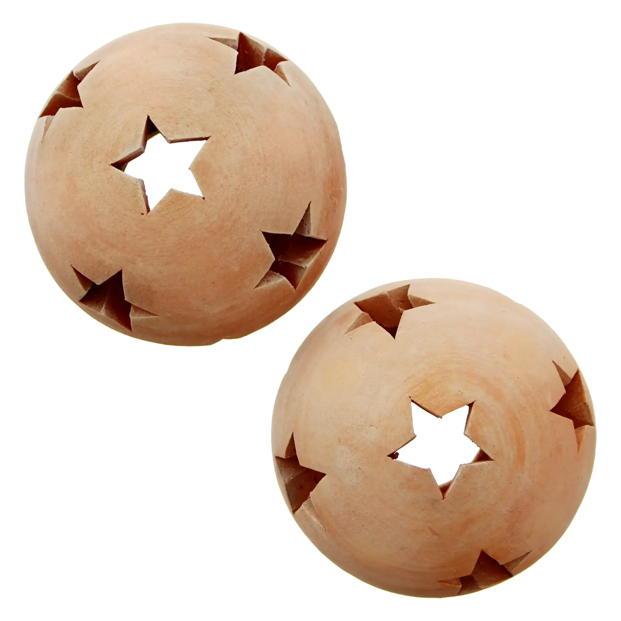 Weihnachtliche Dekokugeln|Weihnachtliche Gartendeko|Frank Handels GmbH & Co. KG Kugel "Sterne", klein, 2er Set