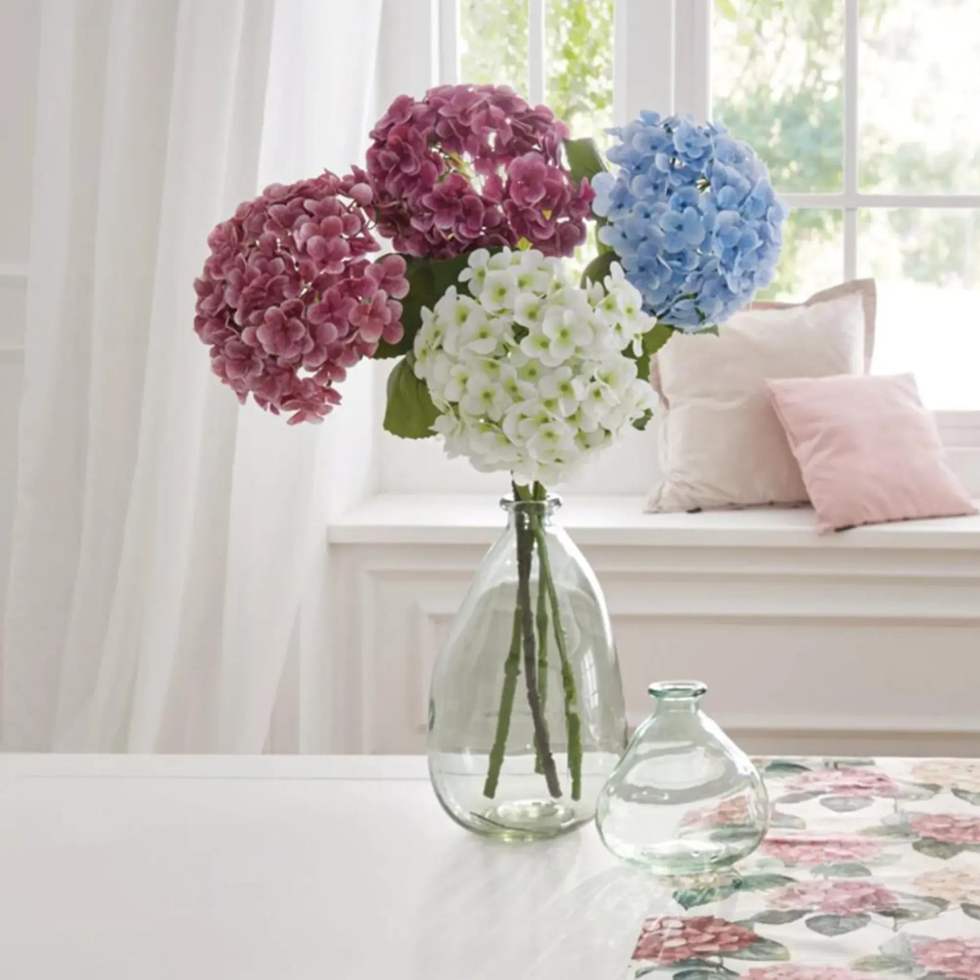 Kunstpflanzen|Frank Handels GmbH & Co. KG Kunstblume "Blaue Hortensie"