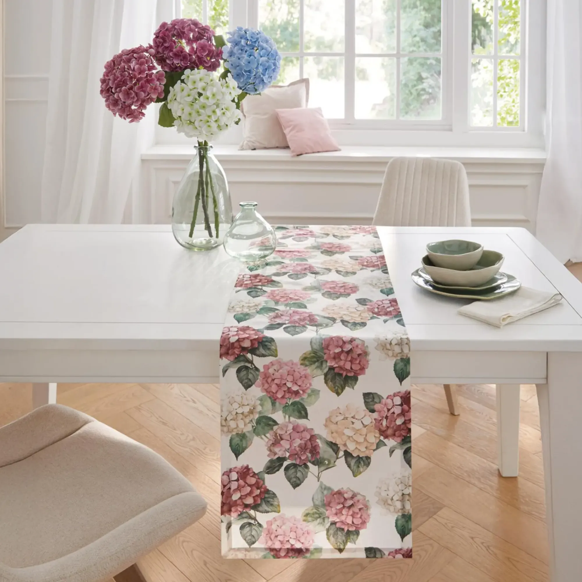 Kunstpflanzen|Frank Handels GmbH & Co. KG Kunstblume "Blaue Hortensie"