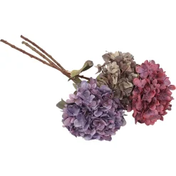 Kunstpflanzen|Frank Handels GmbH & Co. KG Kunstblume "Hortensien", 3er Set
