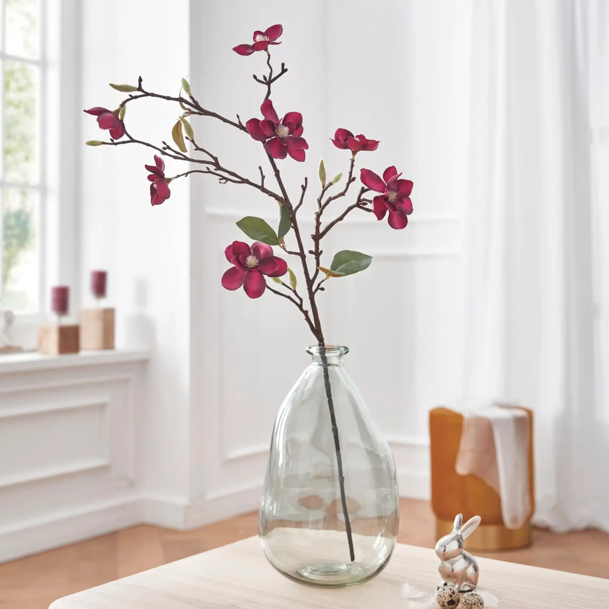 Kunstpflanzen|Frank Handels GmbH & Co. KG Kunstblume "Magnolienzweig"