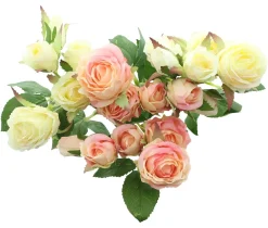 Kunstpflanzen|Frank Handels GmbH & Co. KG Kunstblume "Rosenliebe", 4er Set