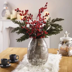 Zubehör Für Adventskränze|Kunstpflanzen|Frank Handels GmbH & Co. KG Kunstzweig "Zeder", 2er Set