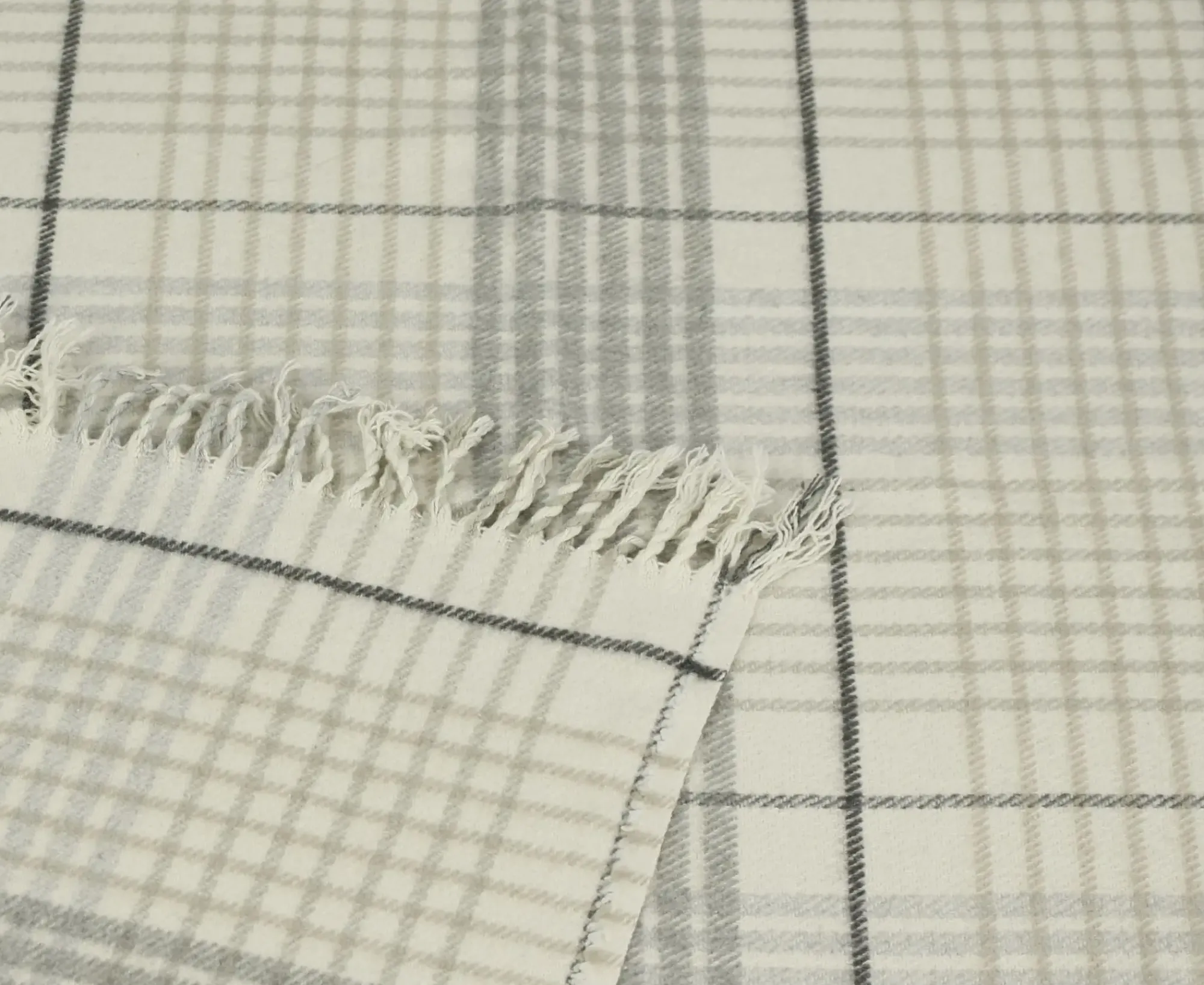 Weihnachtliche Kuscheldecken|Decken & Kuscheldecken|Frank Handels GmbH & Co. KG Kuscheldecke "Fringes"