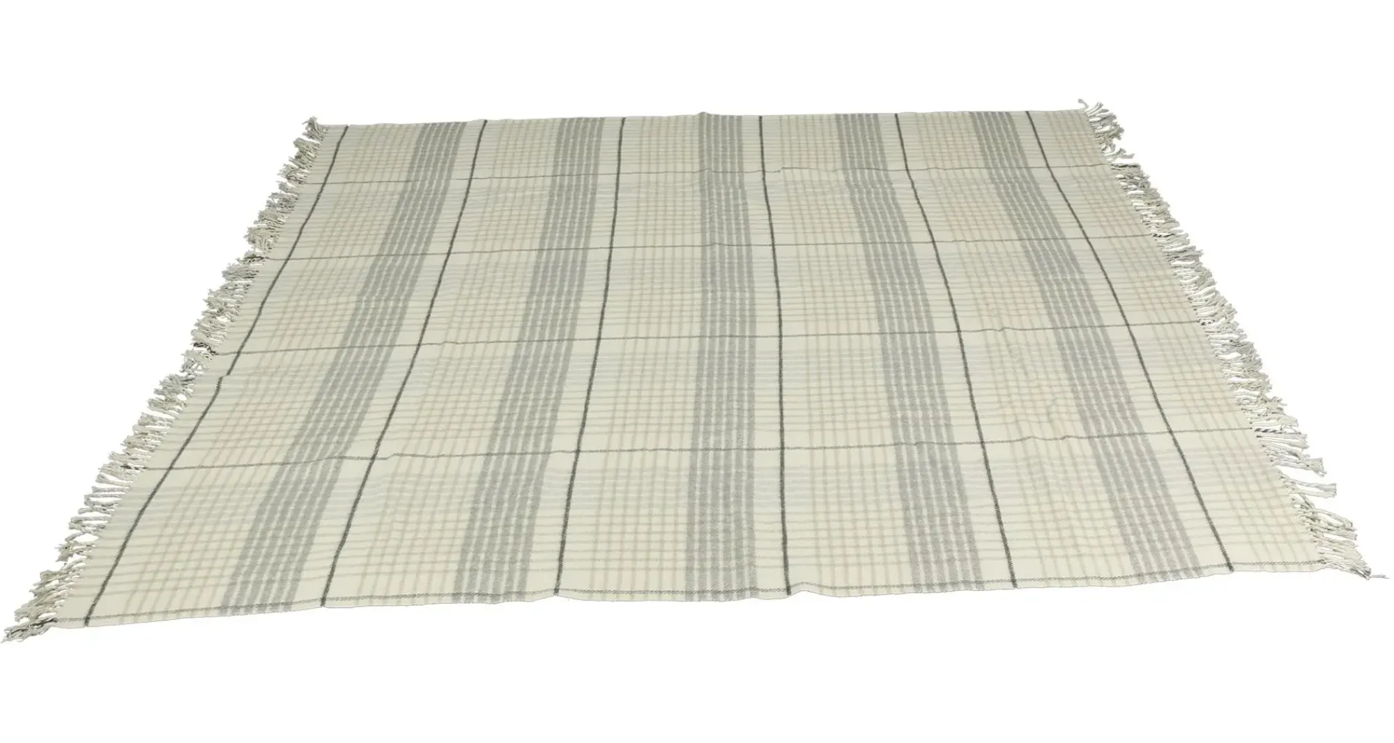 Weihnachtliche Kuscheldecken|Decken & Kuscheldecken|Frank Handels GmbH & Co. KG Kuscheldecke "Fringes"