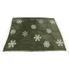 Weihnachtliche Kuscheldecken|Frank Handels GmbH & Co. KG Kuscheldecke "Schneeflocken"