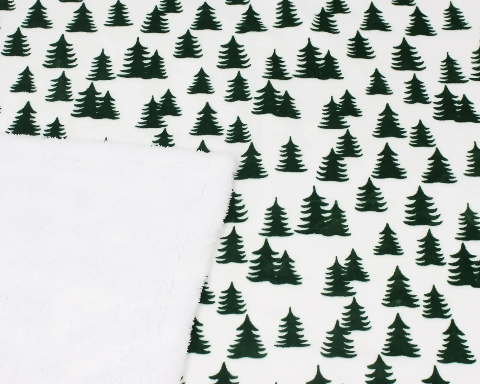 Weihnachtliche Kuscheldecken|Frank Handels GmbH & Co. KG Kuscheldecke "Tannenwald"