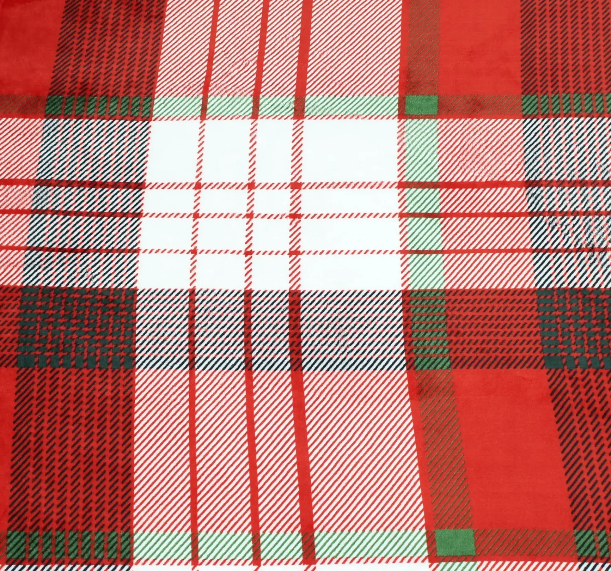 Weihnachtliche Kuscheldecken|Decken & Kuscheldecken|Frank Handels GmbH & Co. KG Kuscheldecke "Weihnachtskaro"
