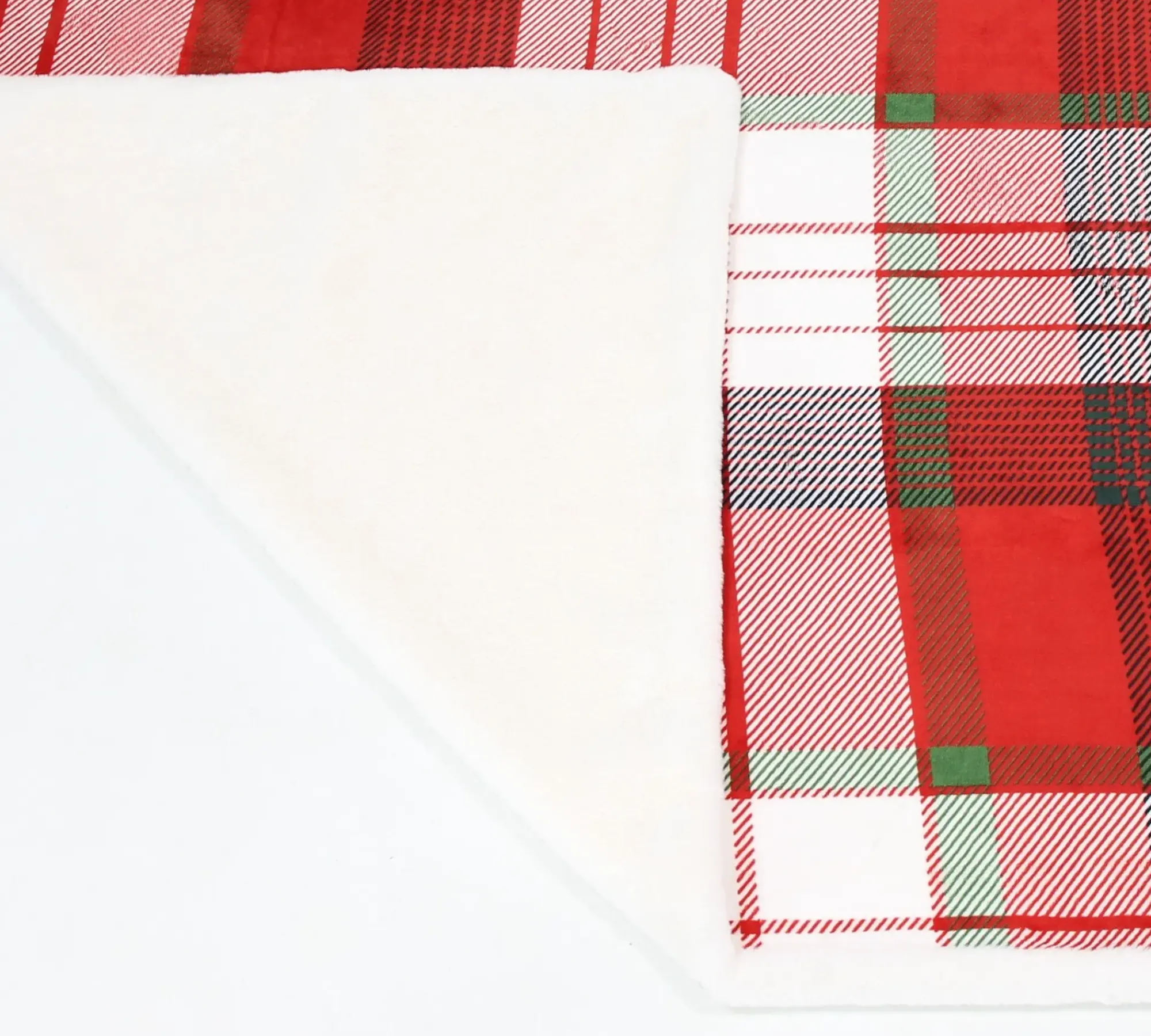 Weihnachtliche Kuscheldecken|Decken & Kuscheldecken|Frank Handels GmbH & Co. KG Kuscheldecke "Weihnachtskaro"