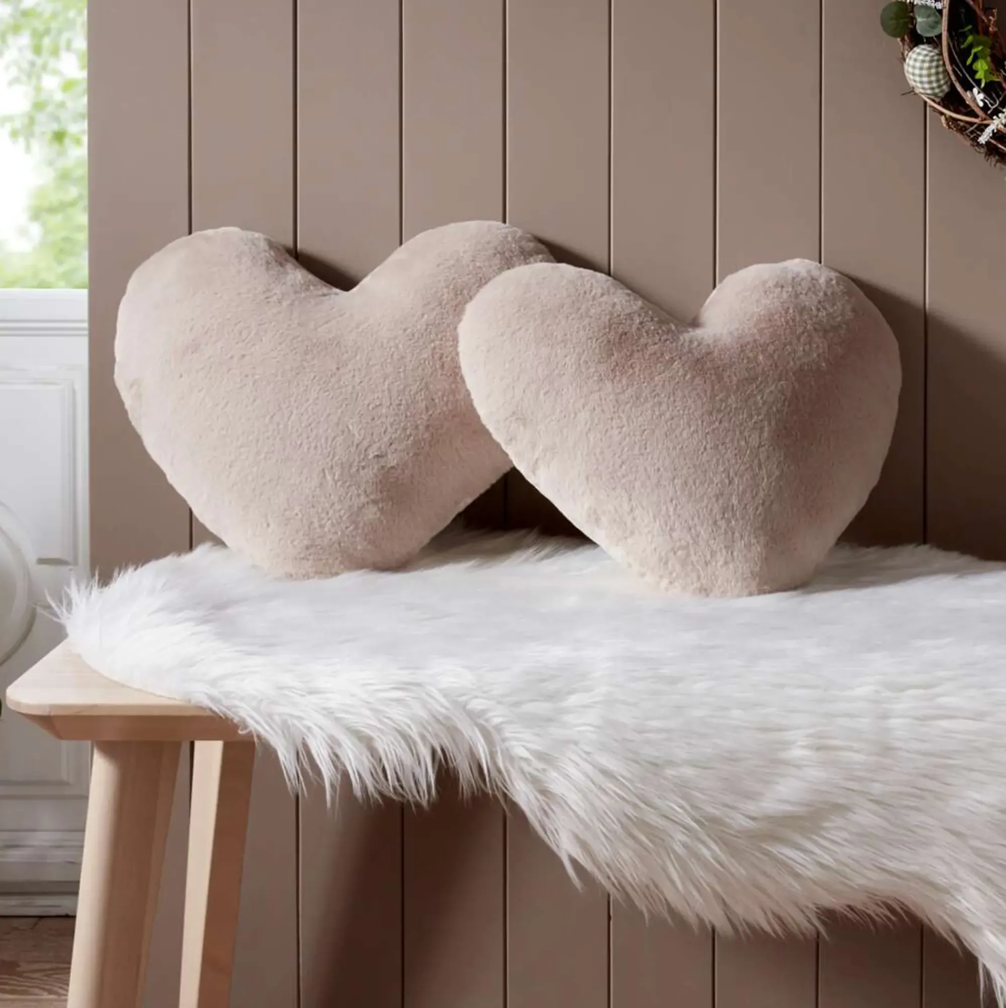 Kinderzimmer|Kissen & Innenkissen|Frank Handels GmbH & Co. KG Kuschelkissen "Herz"