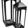 Laternen|Laternen & Co.|Frank Handels GmbH & Co. KG Laterne "Black", 2er Set