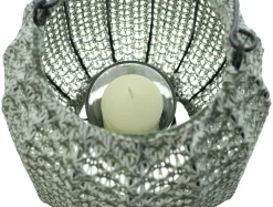 Laternen|Herbstlichter|Frank Handels GmbH & Co. KG Laterne "Webart", grün