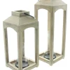 Laternen|Herbstlichter|Frank Handels GmbH & Co. KG Laterne "Wood", 2er Set
