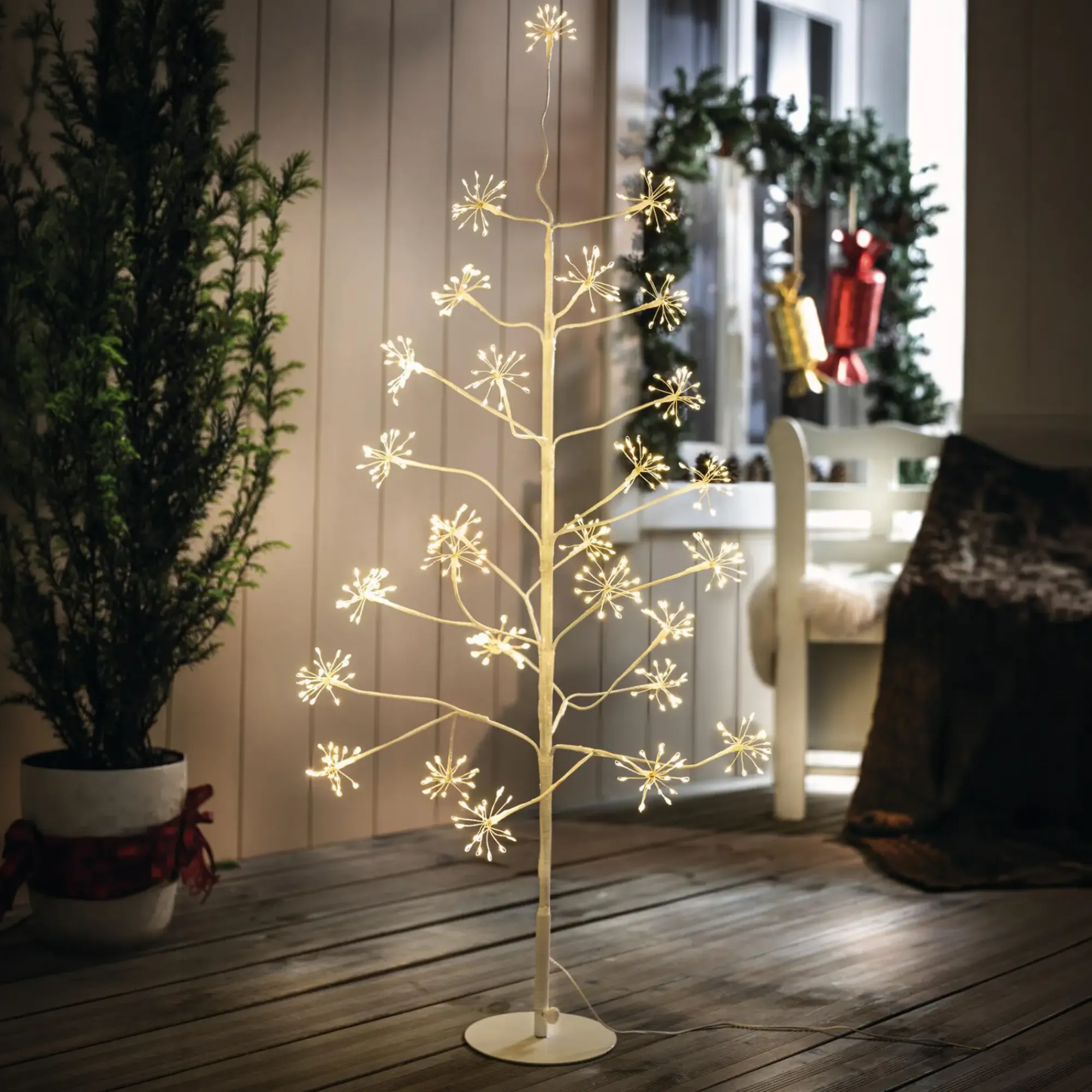 Gartenbeleuchtung|Led-Dekoobjekte|Frank Handels GmbH & Co. KG LED-Baum "Pusteblume"
