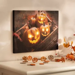 Wanddeko|Herbstliche Led-Leuchtdeko|Frank Handels GmbH & Co. KG LED-Bild