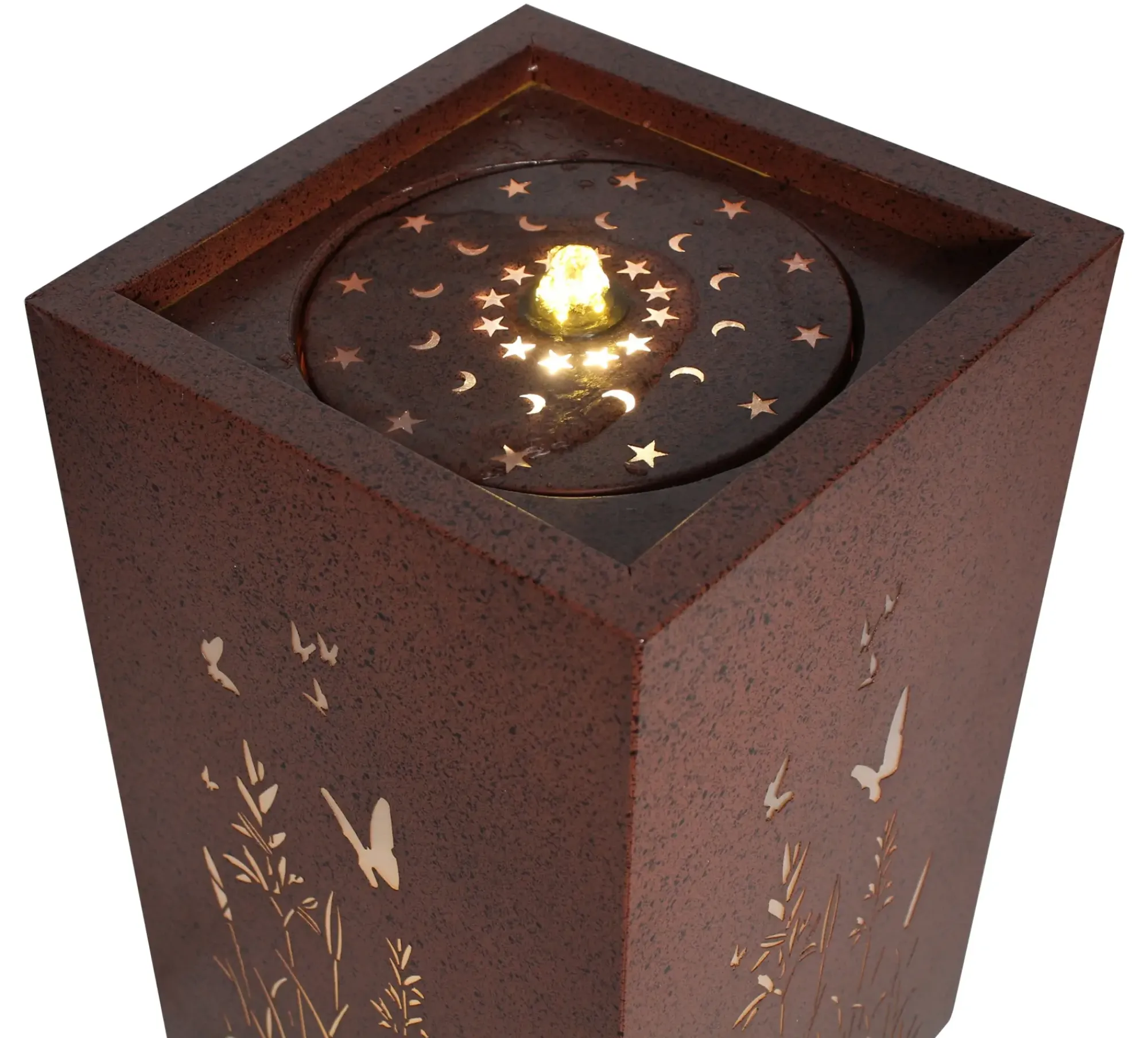 Herbstgarten|Brunnen|Frank Handels GmbH & Co. KG LED-Brunnen "Blumenwiese"