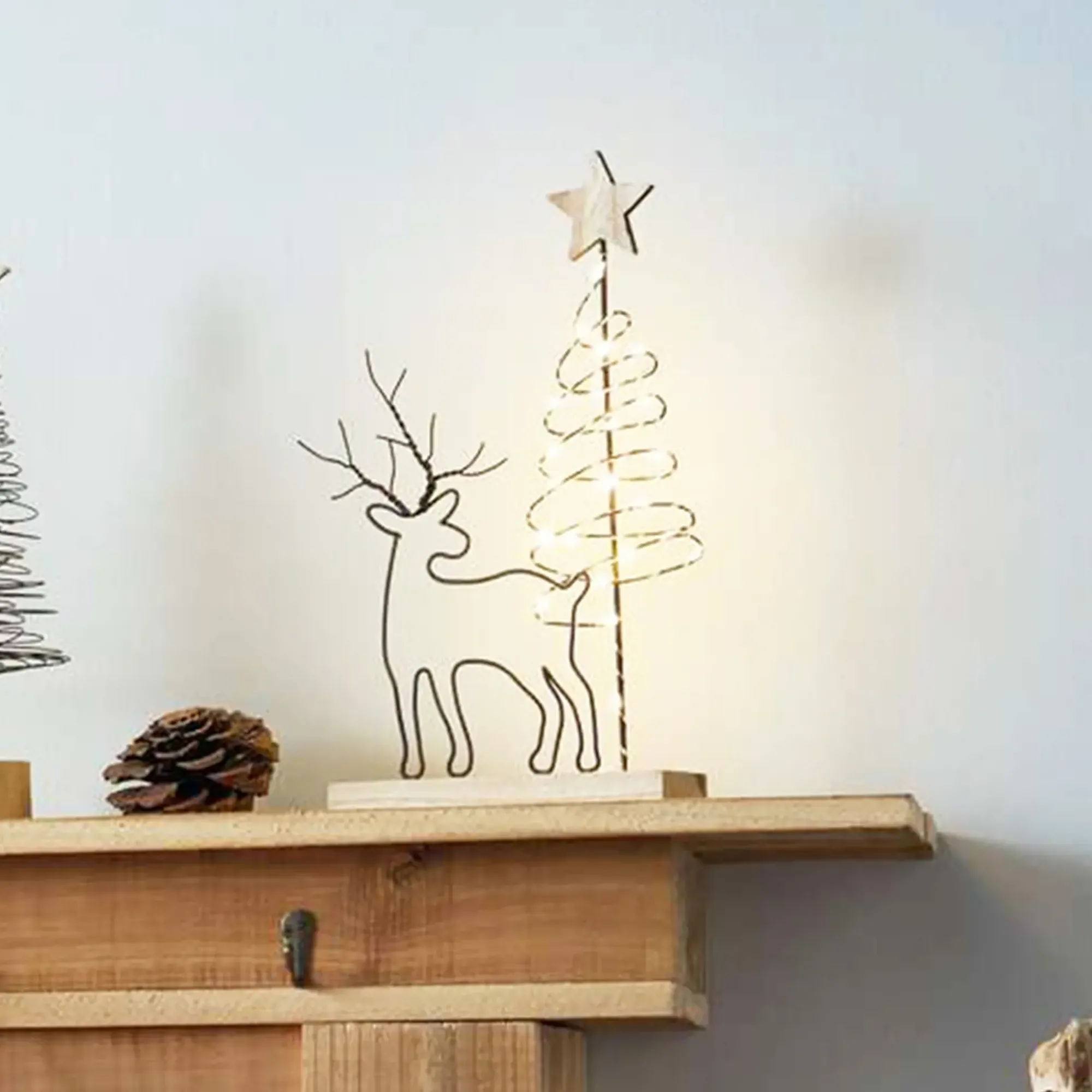 Weihnachtliche Dekofiguren|Tannenbäume|Frank Handels GmbH & Co. KG LED-Deko "Winterwald"