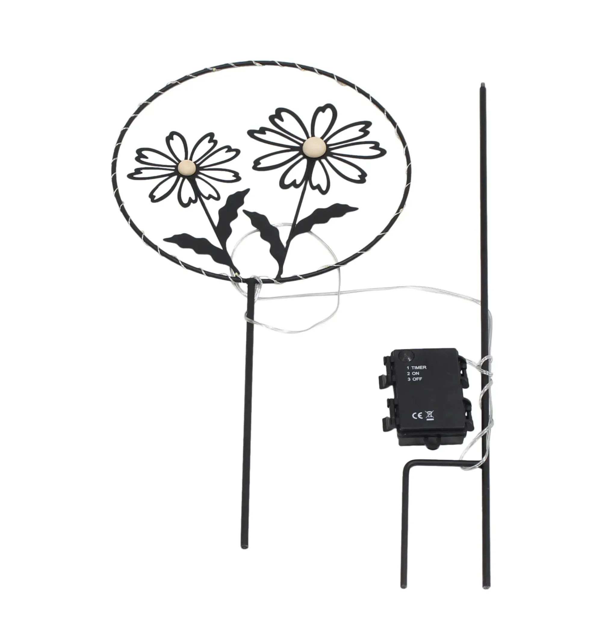 Led-Beleuchtung|Gartenstecker|Frank Handels GmbH & Co. KG LED-Gartenstecker "Blumen"