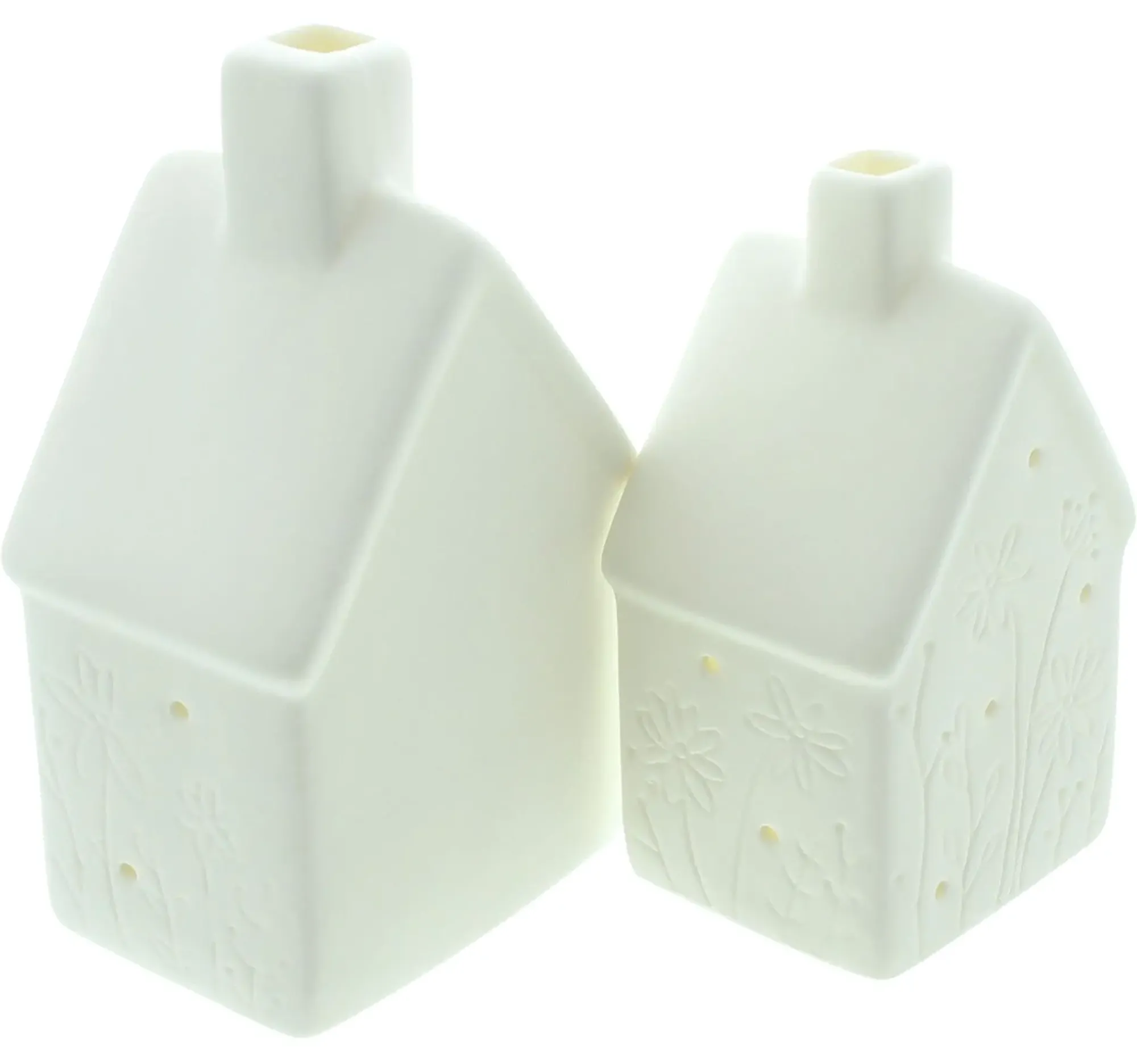Led-Dekoobjekte|Dekohäuser|Frank Handels GmbH & Co. KG LED-Haus "Blumenwiese", 2er Set