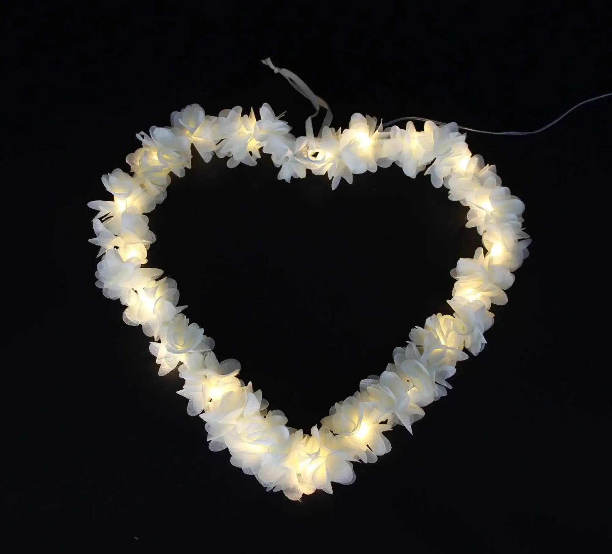 Led-Leuchthänger|Frank Handels GmbH & Co. KG LED-Hänger "Blütenherz"