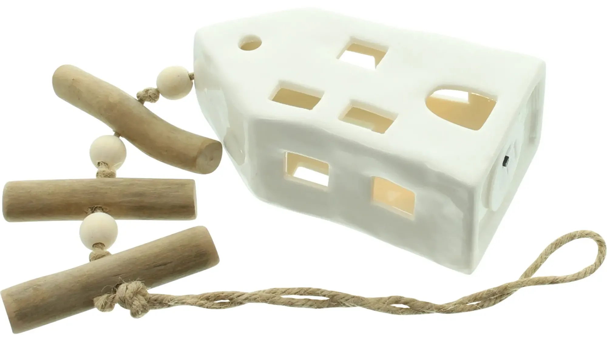 Led-Leuchthänger|Weihnachtliche Led-Leuchthänger|Frank Handels GmbH & Co. KG LED-Hänger "Häuschen"