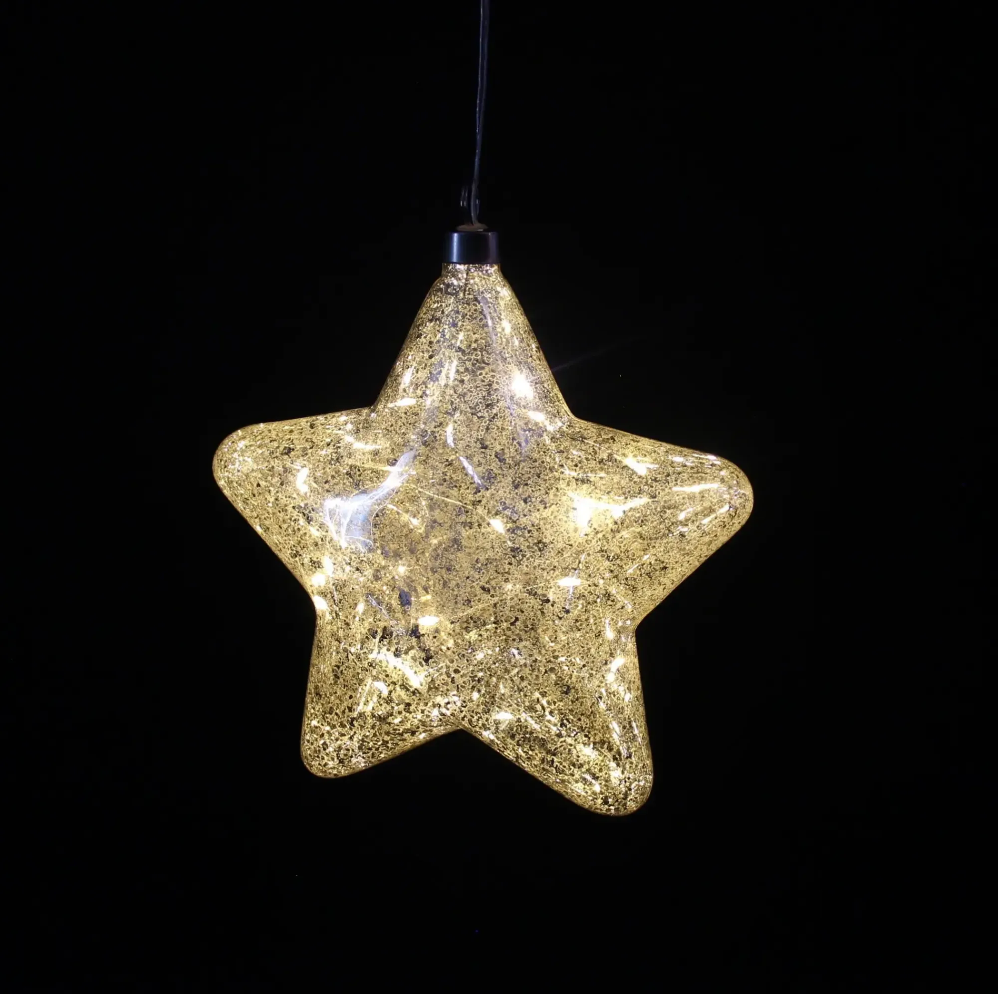 Dekohänger|Weihnachtliche Led-Leuchthänger|Frank Handels GmbH & Co. KG LED-Hänger "Stern"