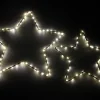 Baumschmuck|Weihnachtliche Led-Leuchthänger|Frank Handels GmbH & Co. KG LED-Hänger "Stern", 2er Set
