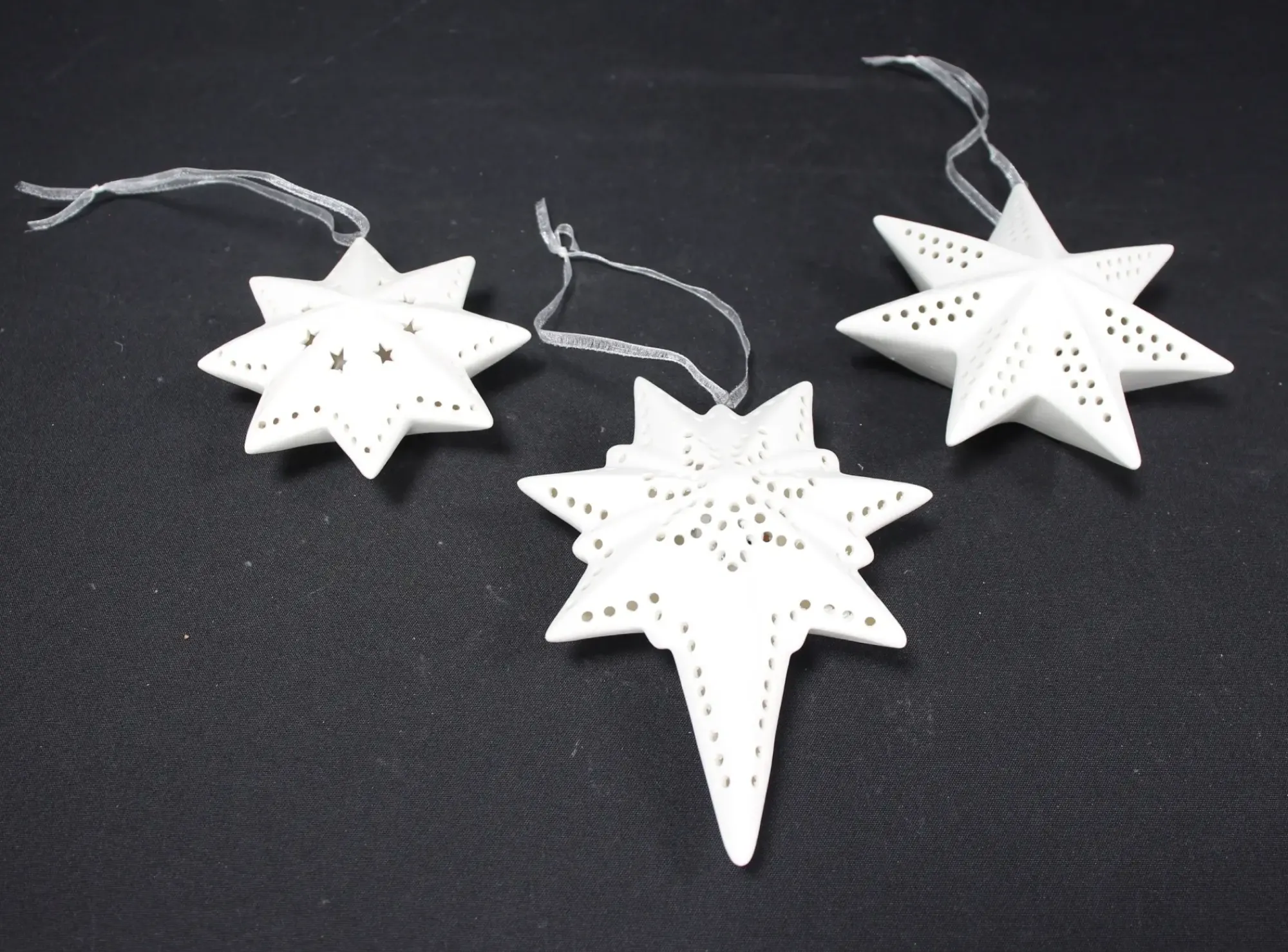 Dekohänger|Baumschmuck|Frank Handels GmbH & Co. KG LED-Hänger "White", 3er Set