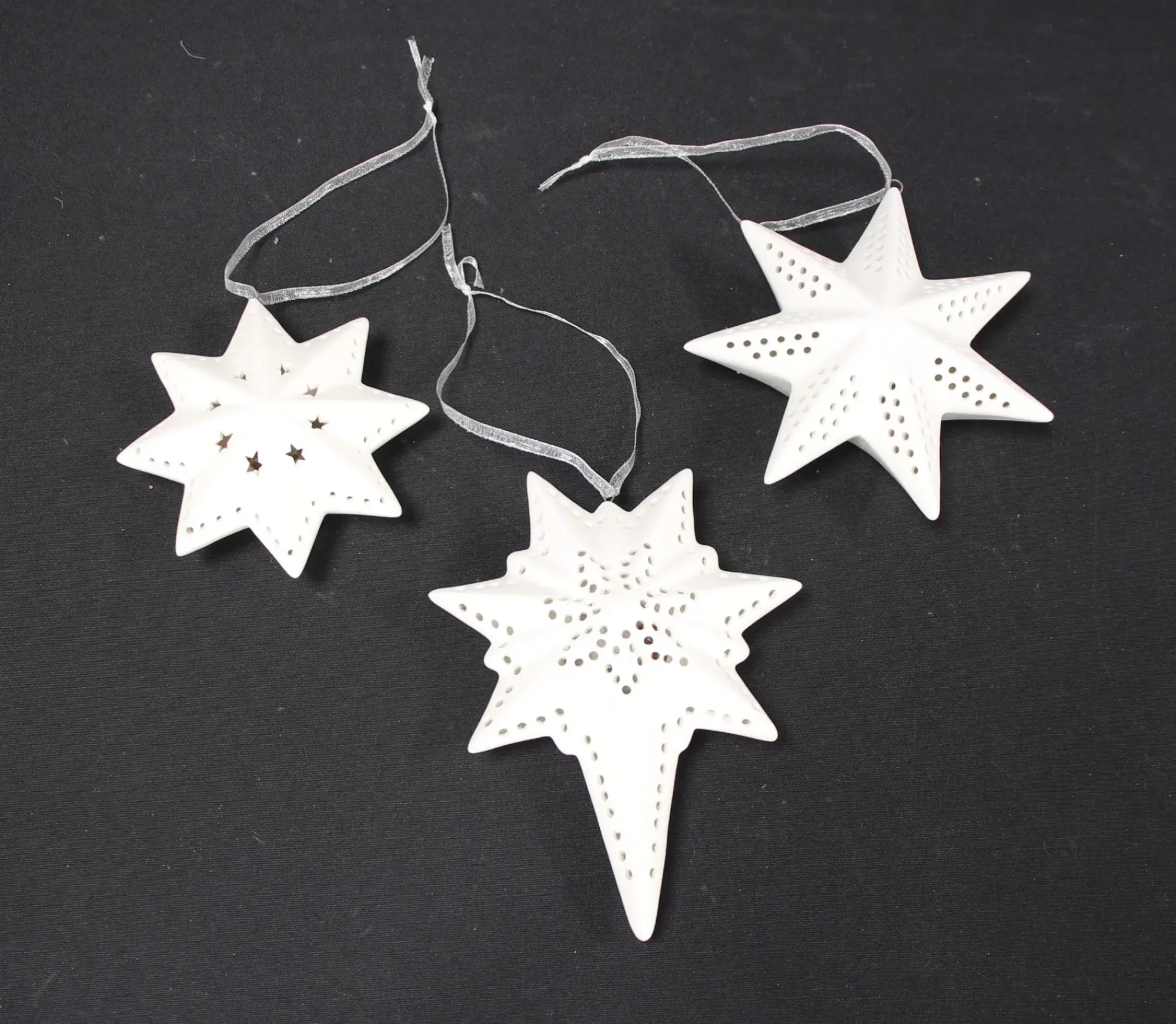 Dekohänger|Baumschmuck|Frank Handels GmbH & Co. KG LED-Hänger "White", 3er Set