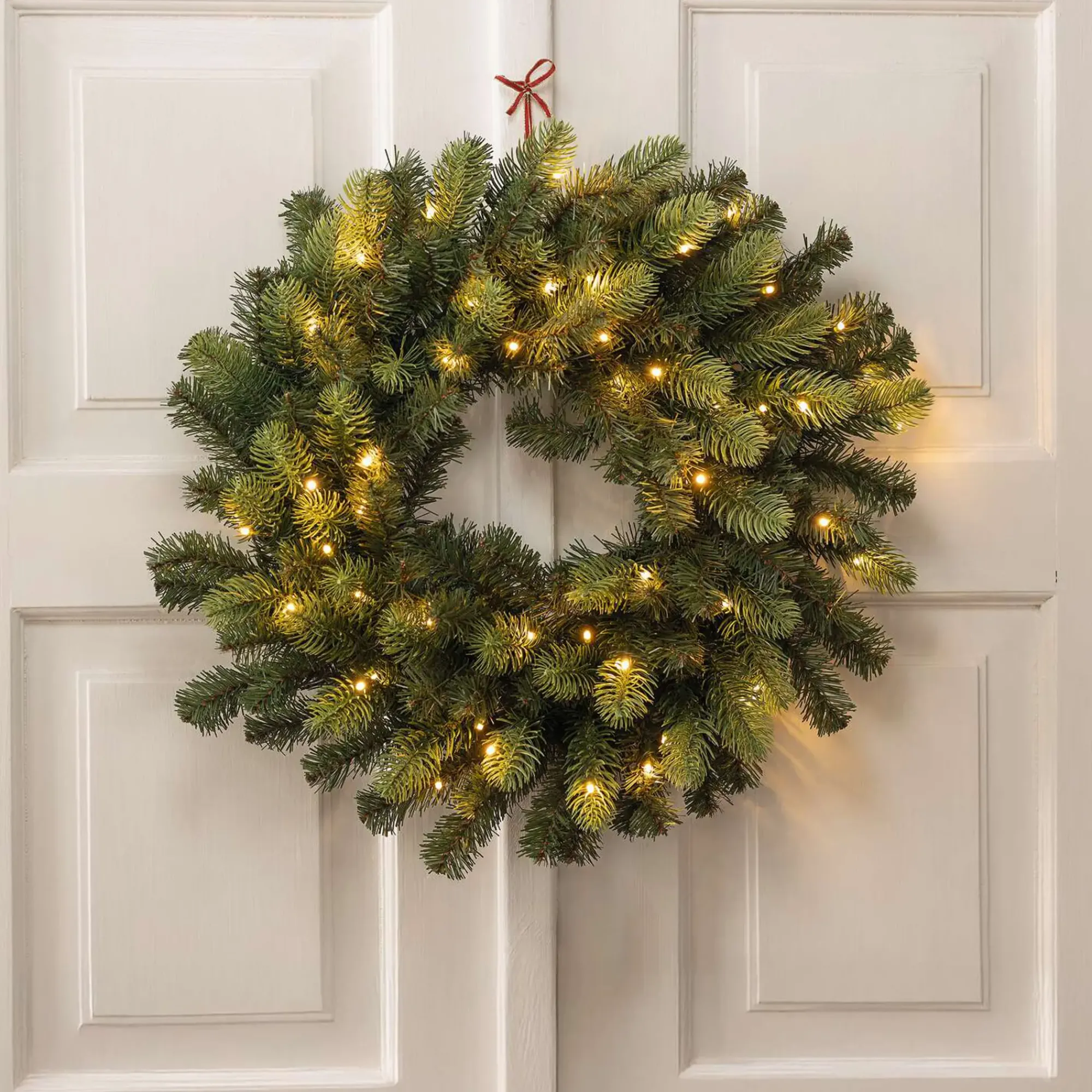 Weihnachtliche Led-Leuchthänger|Weihnachtliche Kränze|Frank Handels GmbH & Co. KG LED-Kranz "Tannenzweige"