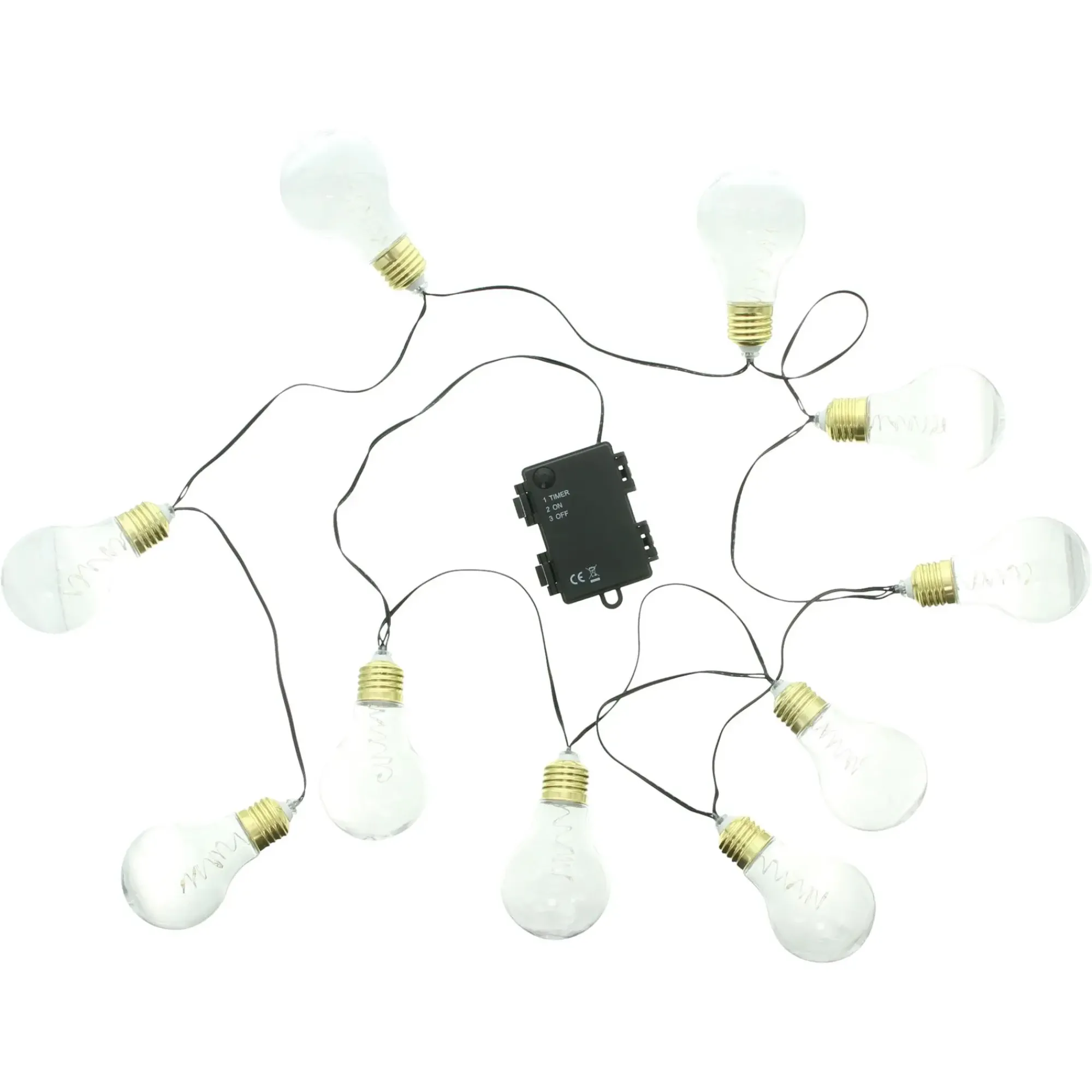Led-Beleuchtung|Led-Lichterketten|Frank Handels GmbH & Co. KG LED-Lichterkette "Glühbirne"